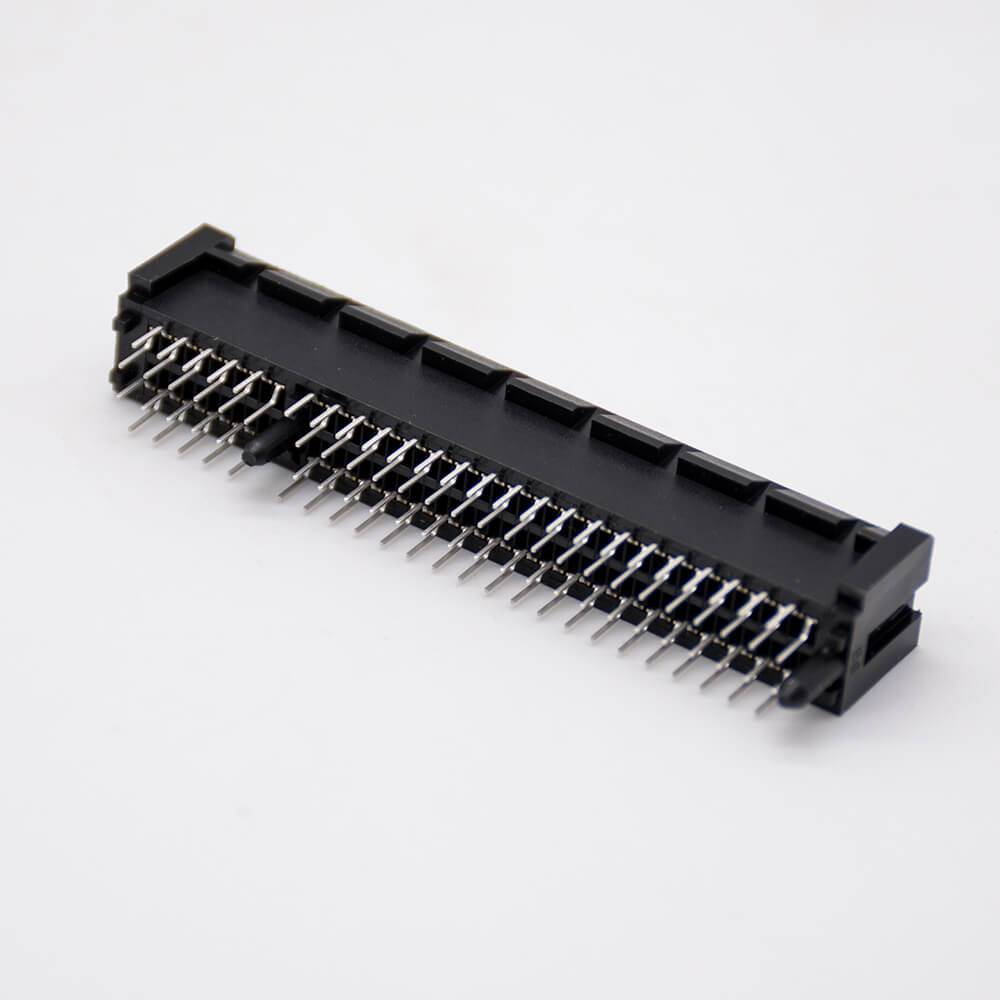 Elecbee PCIE 98 Pin Connector Plug-in PCB Mount 8X Black Card Slot Connector