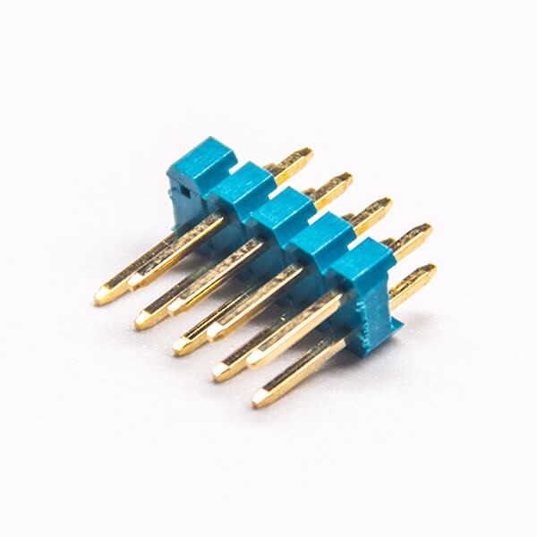 Elecbee 10pcs Header 9 Pin Dual Row Green Plastic Through Hole
