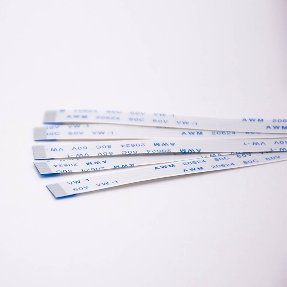 Elecbee Flexible Flat Cable 6 Pin A Type 1.0mm Pitch 100mm Cable