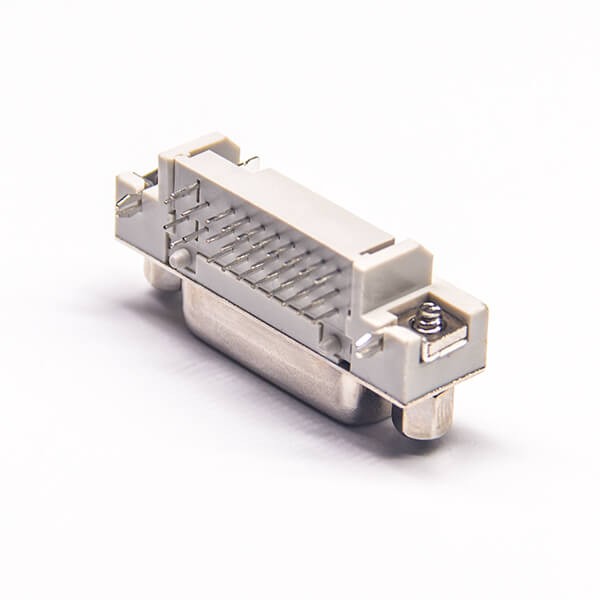 Elecbee 2pcs D-SUB 15 Pin Female VGA Right Angle Though Hole Connector