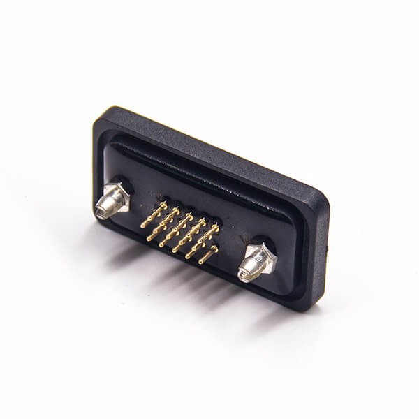 Elecbee 15 pin male d sub connector (vga) Standard IP67 type 3 Rows Through Hole Panel Mount With Harpoon 20pcs
