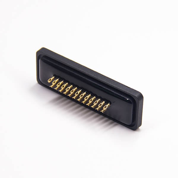 Elecbee D sub 25 Cable Standard IP67 type 2 Rows Solder Type For Cable 20pcs