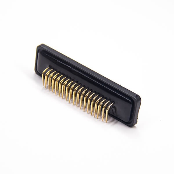 Elecbee D sub 37 Pin Connector Standard IP67 Type Through Hole Panel Mount 20pcs