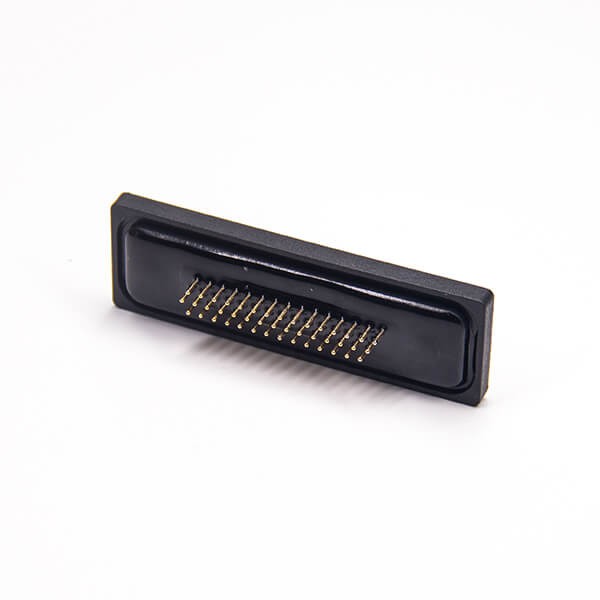 Elecbee D sub 44 Pin Connector Standard IP67 type Through Hole Panel Mount 20pcs