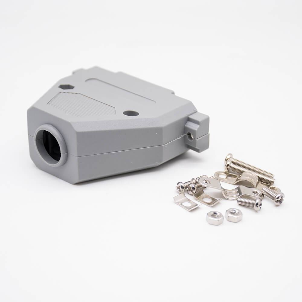 Elecbee DB Hood Gray Plastic Housing For D-sub 37Pin Dust Cover