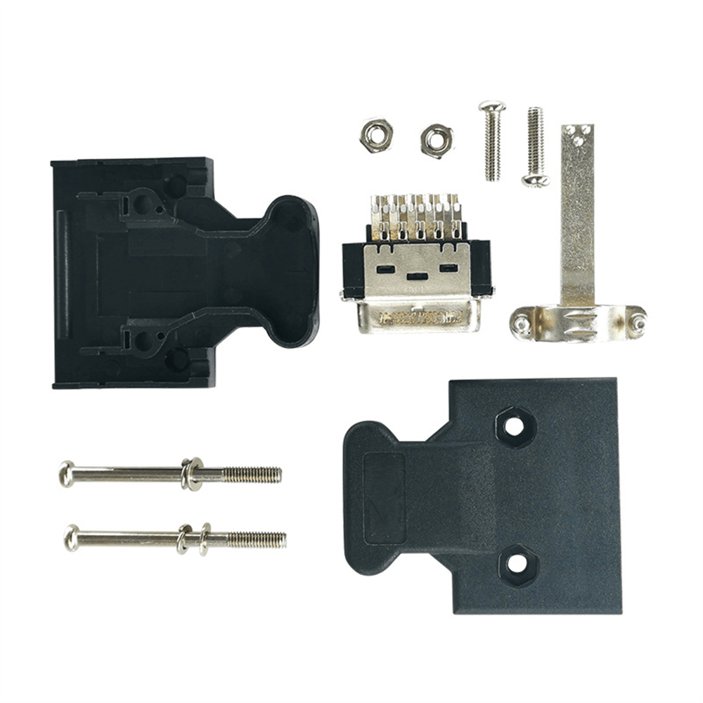 Elecbee SCSI Connector 20pin CN Type Straight Male Solder Type
