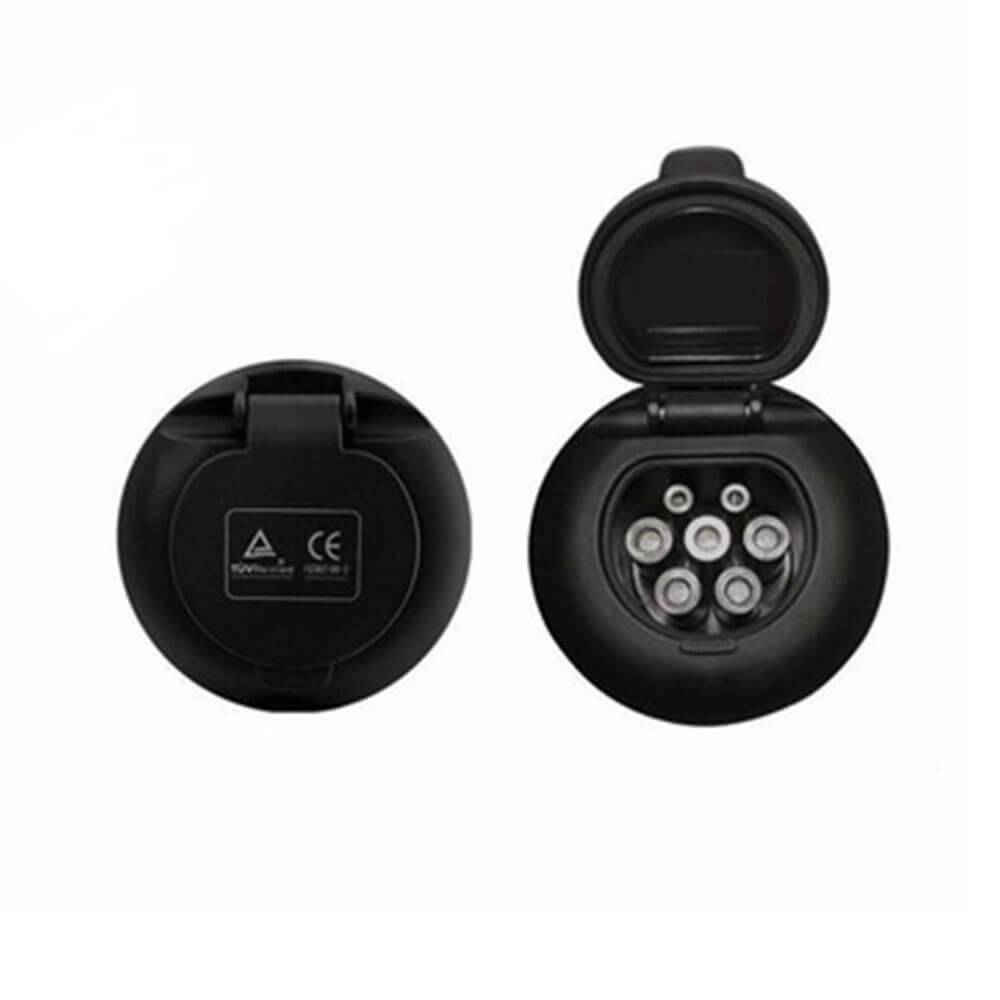Elecbee IEC 62196 Socket for Station Type2 AC 16A/32A Electric Vehicle Charging
