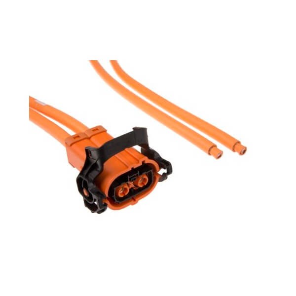 Elecbee HVIL 2pin Straight Plastic Socket 250A 50mm² IP67 2M  HVIL Series Cable
