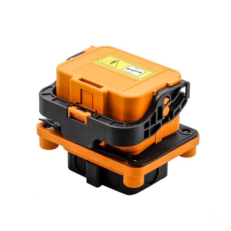 Elecbee Mini-MSD Manual Service Disconnect Plug and Socket 2Pin Front Lock 80A IP67