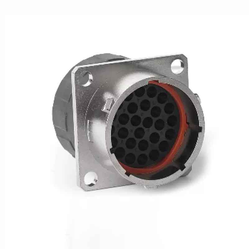Elecbee 28Pin New Energy Vehicle Connector Crimp Terminal Straight Socket with 28 Male Terminals