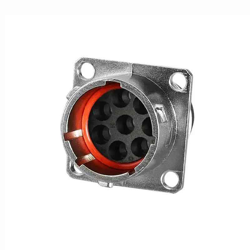 Elecbee 8Pin New Energy Vehicle Connector Crimp Terminal Straight Plug with 8 Male Terminals
