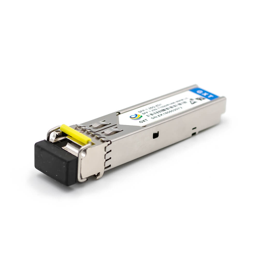 Elecbee SFP-1.25G-ZD1 1.25G SFP T1550/R1490 80km DOM Simplex LC SMF Optical Transceiver Module