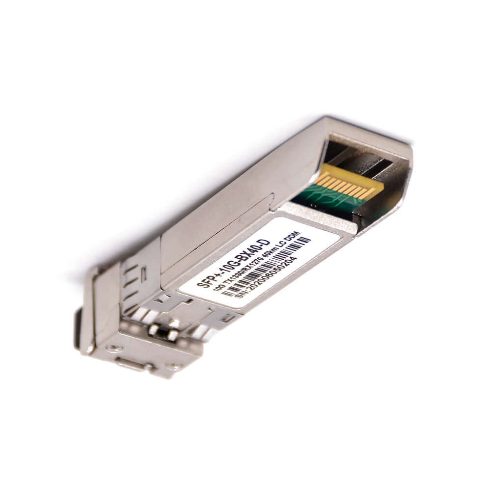 Elecbee SFP+-10G-BX40-D 10G SFP+ T1330/R1270 40km DOM Simplex LC SMF Optical Transceiver Module