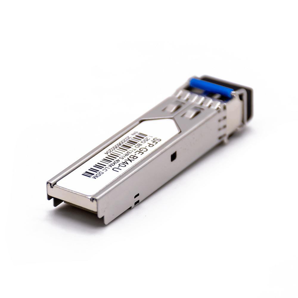 Elecbee SFP-BX40-U 1.25G SFP TT1310/R1550 40km DOM Simplex LC SMF Optical Transceiver Module