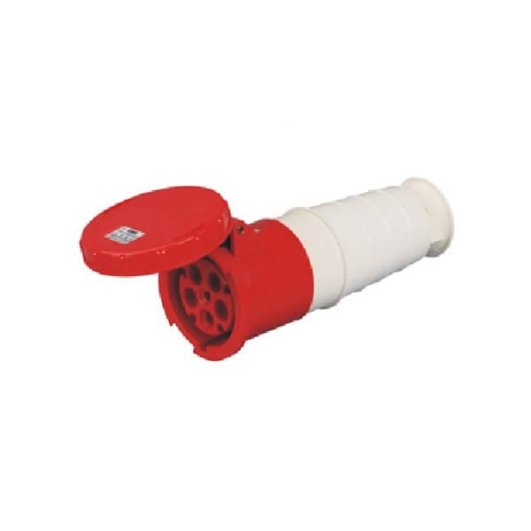 Elecbee IEC60309 63A 5pin 380V-415V 6h 3P+N+E IP67 CEE Industrial Cable Mount Connector