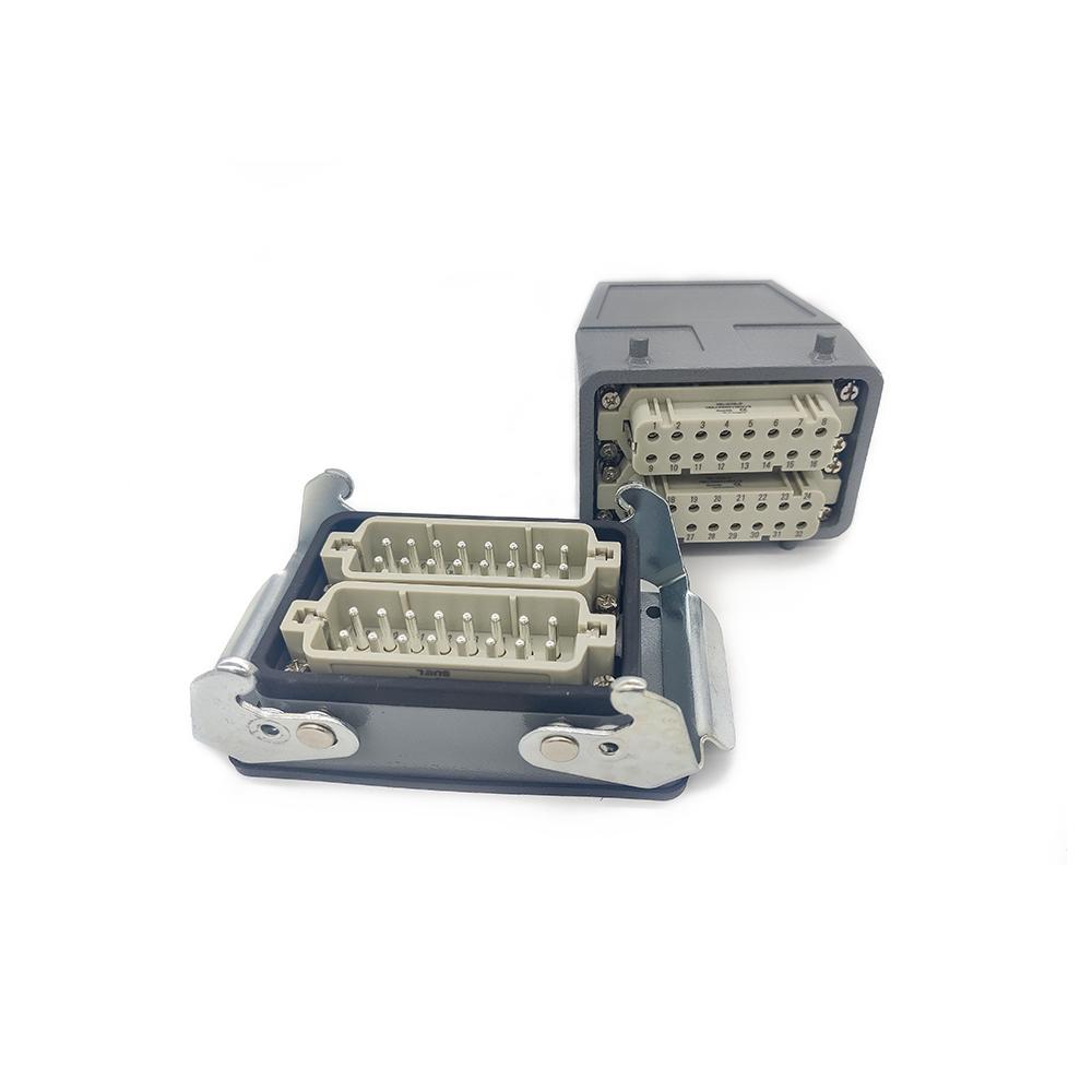 Elecbee H10A Top Entry PG16  Bulkhead Mounting HA 32 Pin Screw Terminal
