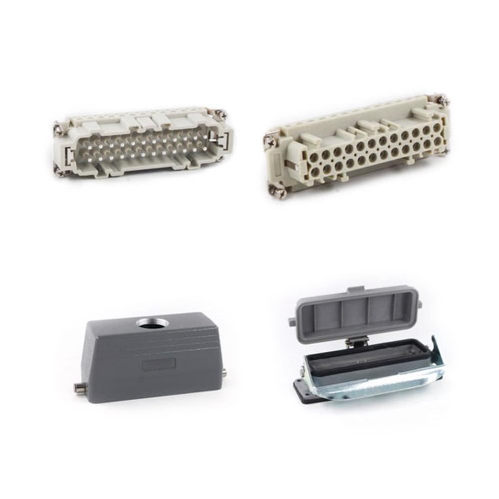 Elecbee H24B Top Entry PG21 Bulkhead Mounting HE 24 Pin Screw Terminal