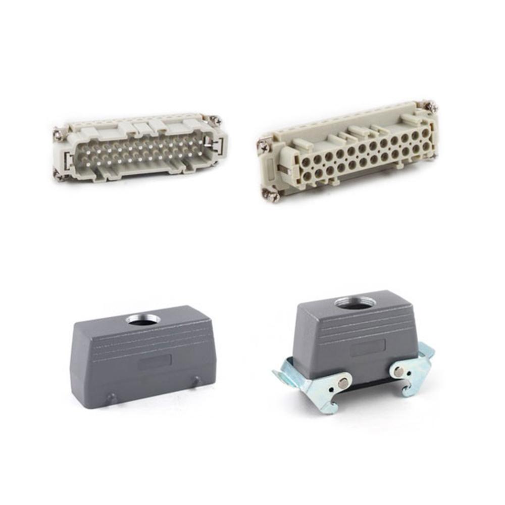 Elecbee H24B Top Entry PG21 Cable to Cable Hood HE 24 Pin Screw Terminal