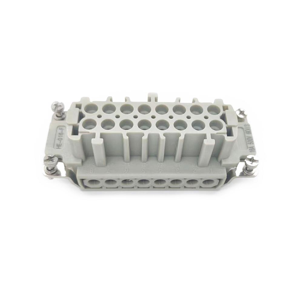 Elecbee HE 16 Pin Female Insert Screw Terminal