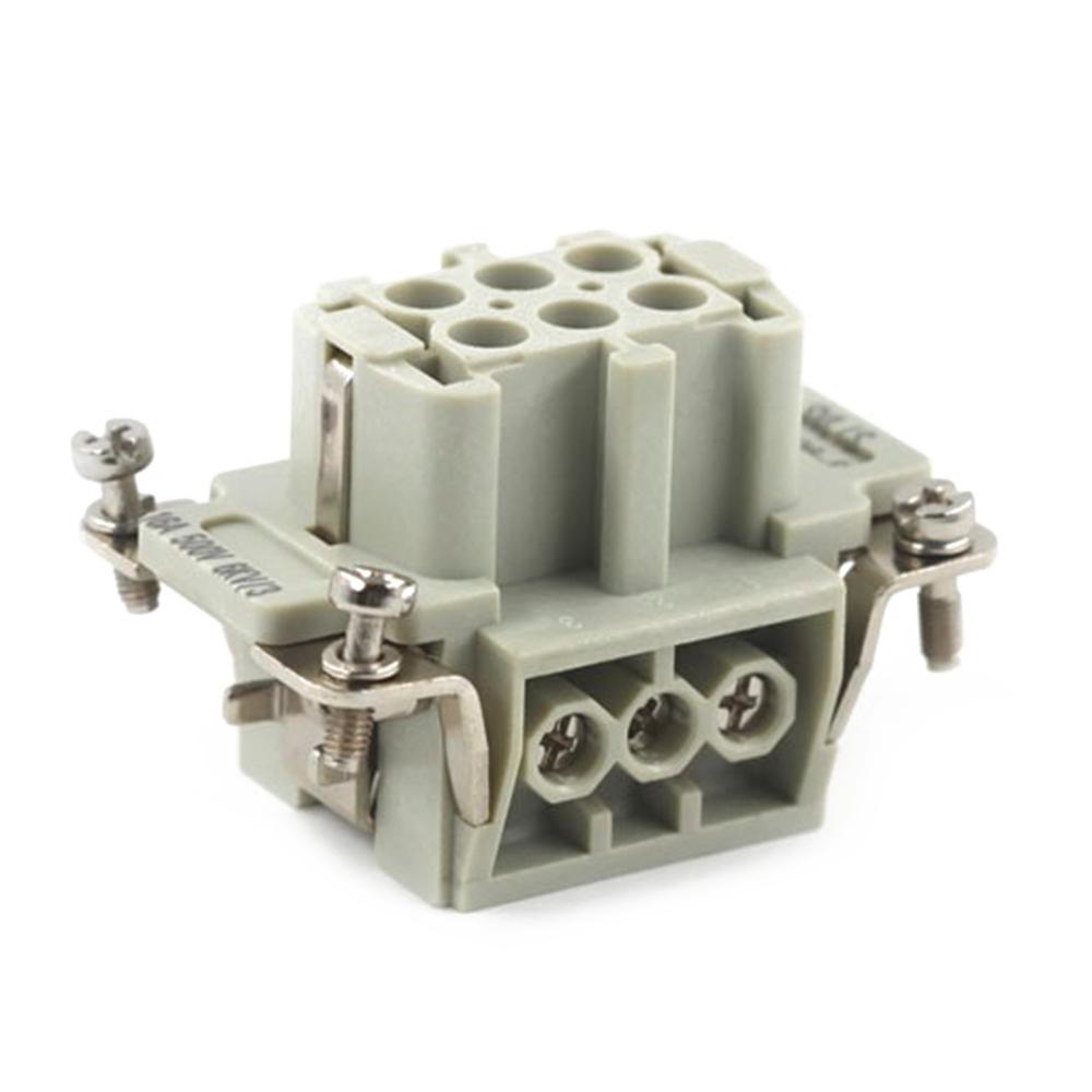 Elecbee HE 6 Pin Female Insert Screw Terminal