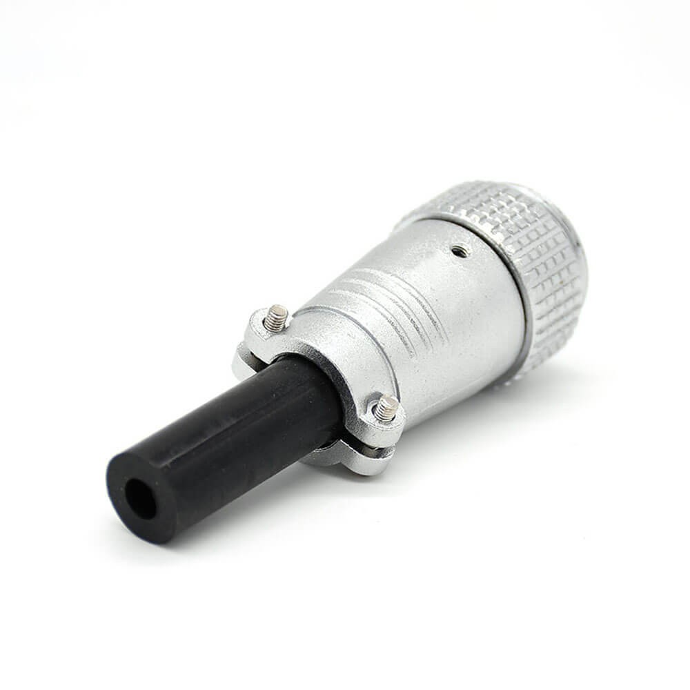 Elecbee 12 Pin Connectors P24 Female Plug Straight for Cable