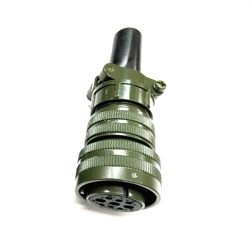 Elecbee MS3106A20-18 9Pins Straight Plug 5015 Bayonet Series VG95234 MIL-C connector