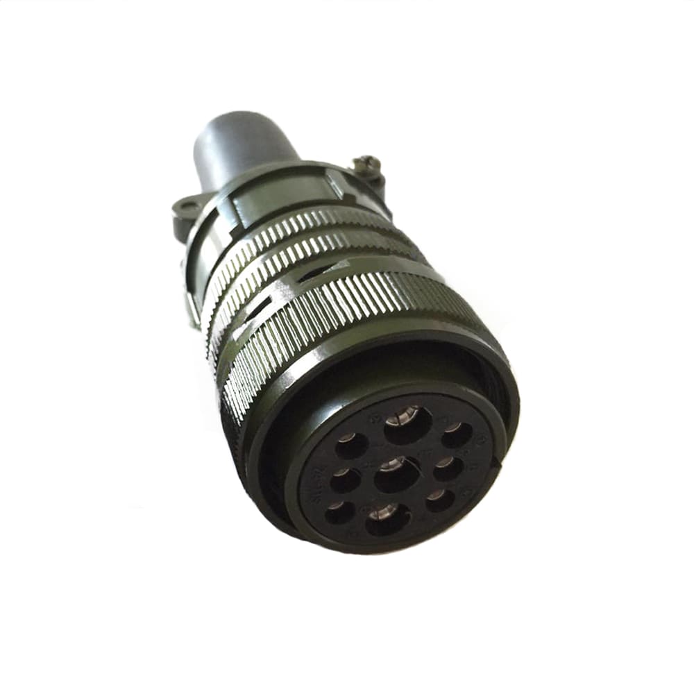 Elecbee MS3106A24-11 9Pins Straight Plug 5015 Bayonet Series VG95234 MIL-C connector