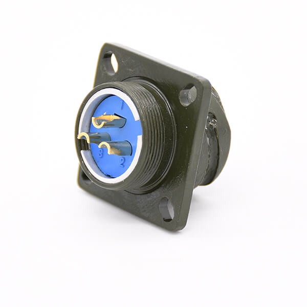Elecbee Y2M Connector Metal Housing Y2M-3ZJ male 3 Pins Circular Connector