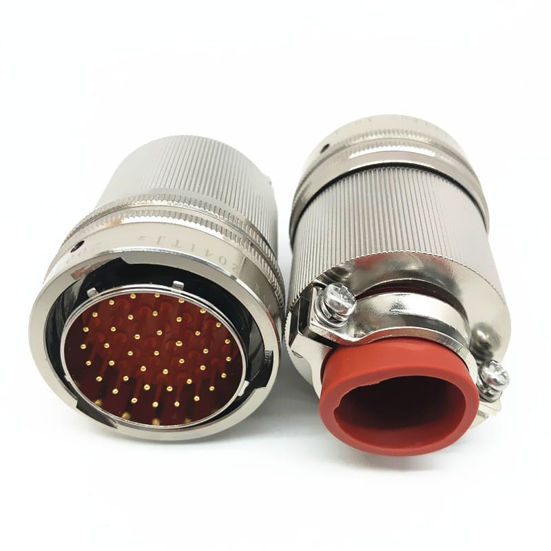 Elecbee Y50X-2041TJ2 41Pin Male Plug Aluminum alloy 20 Shell Size solder Bayonet Coupling Cable Connector