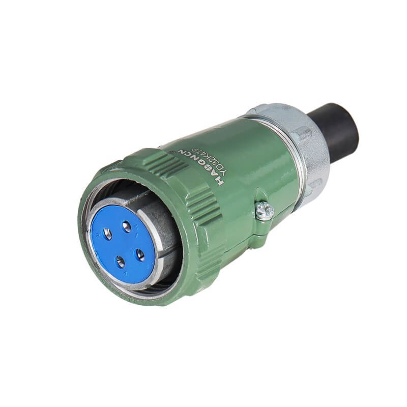 Elecbee YD32 Series Straight Female Plug 50A 4 Pin-Formal TQ Avation Connector