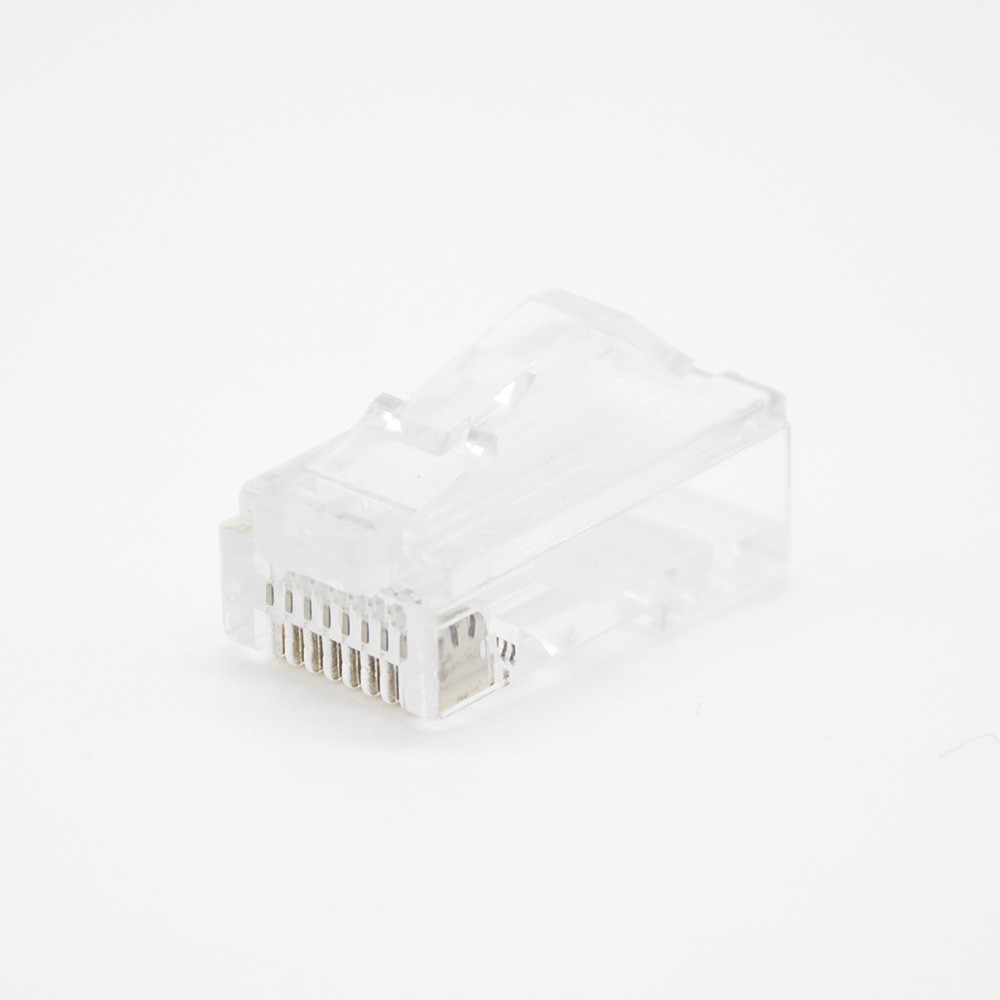 Elecbee RJ45 Plug Cable Male Straight Unshielded 8 Pin Plug For CAT5 Cat5E Cat6 Cat7 Cat8