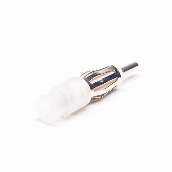 Elecbee Banana Plug Audio Speaker Cable Connector White