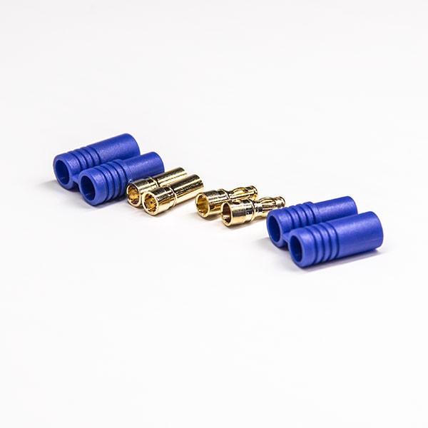 Elecbee Copper Terminal PM3507-B 3.5MM 30-60A Gold Plated Socket