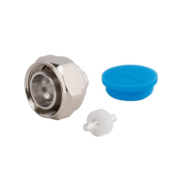 Elecbee 4.3/10 Connector Straight Plug for .250&quot; Semi-Rigid dustproof