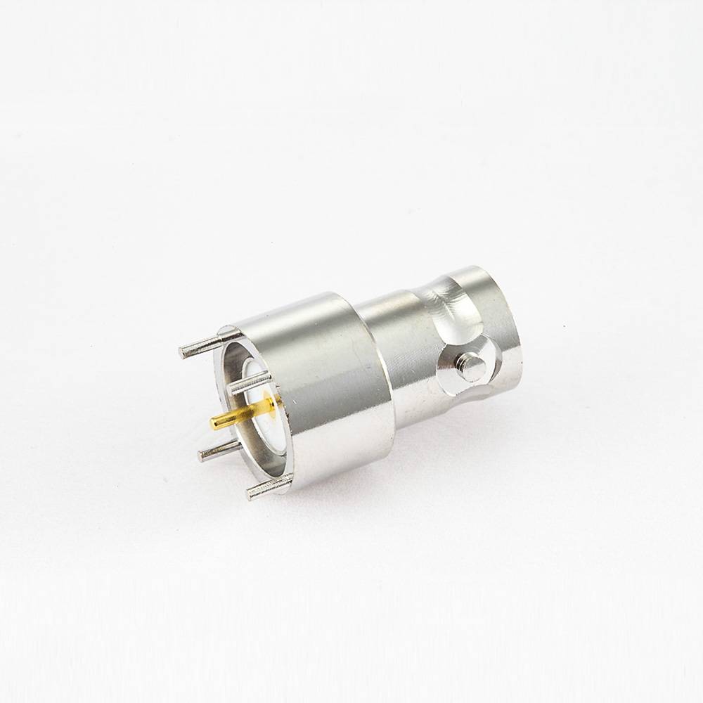 Elecbee BNC Jack Connector for PCB Straight Through Hole 50ohm