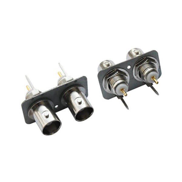 Elecbee BNC Connector Jack Straight for PCB Mount