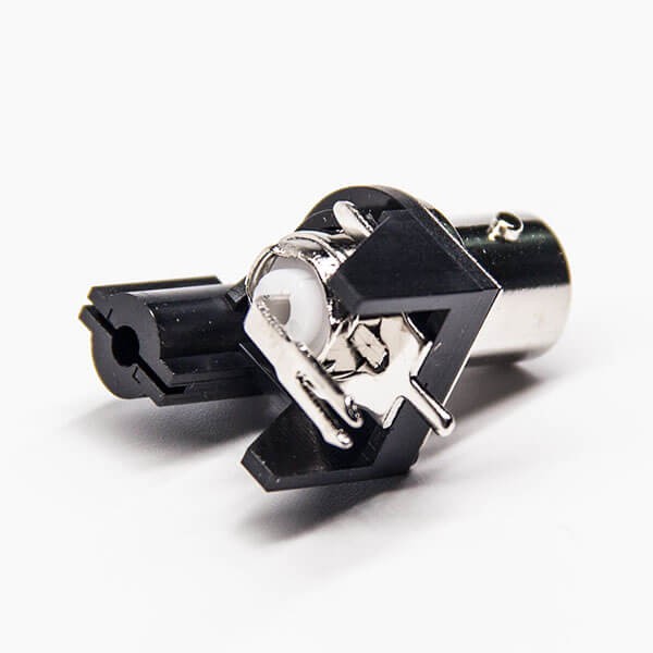 Elecbee BNC Connector Mount Angled Female for PCB