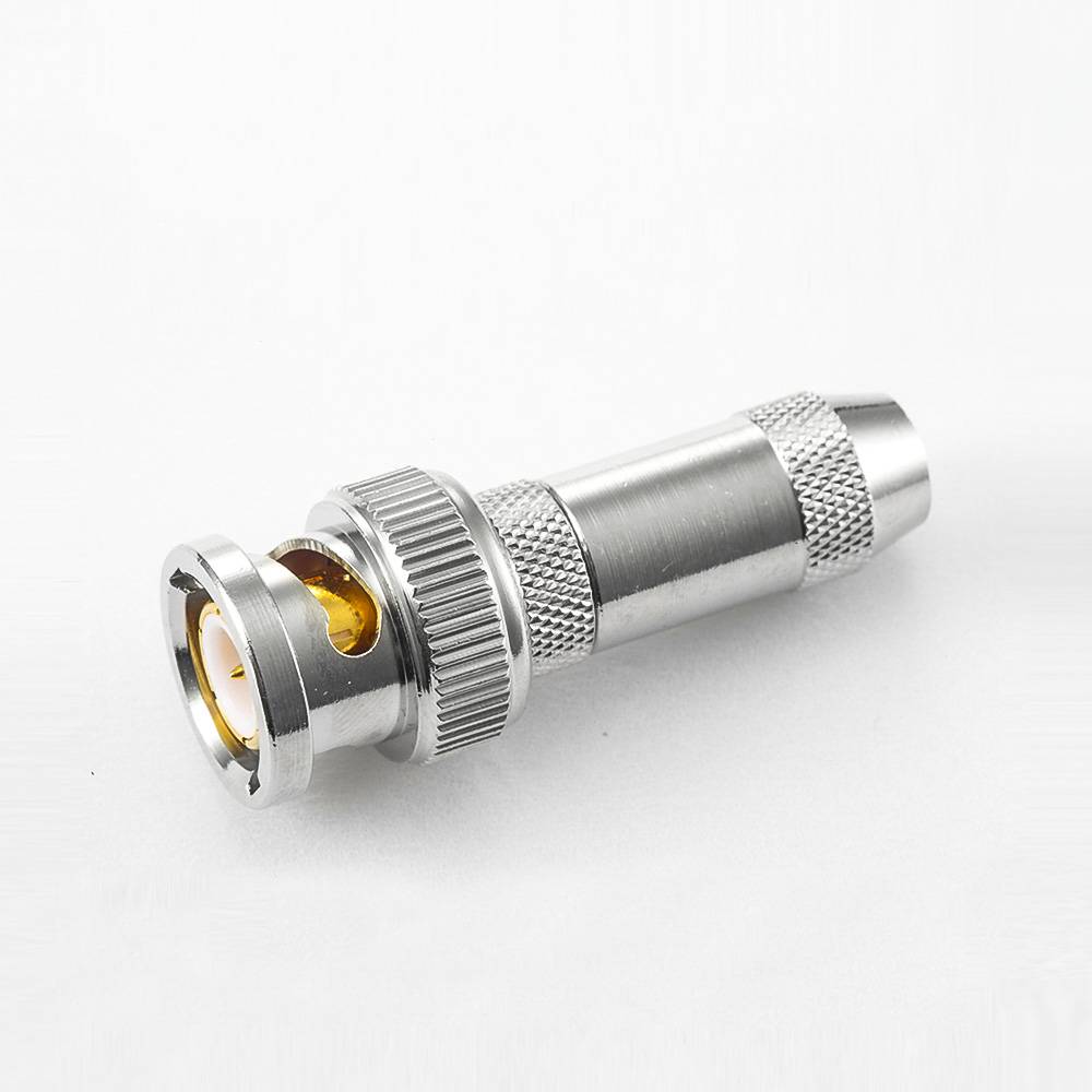 Elecbee BNC Connector Solder for RG179/SYV75-1.5 Cable Male 180 Degree