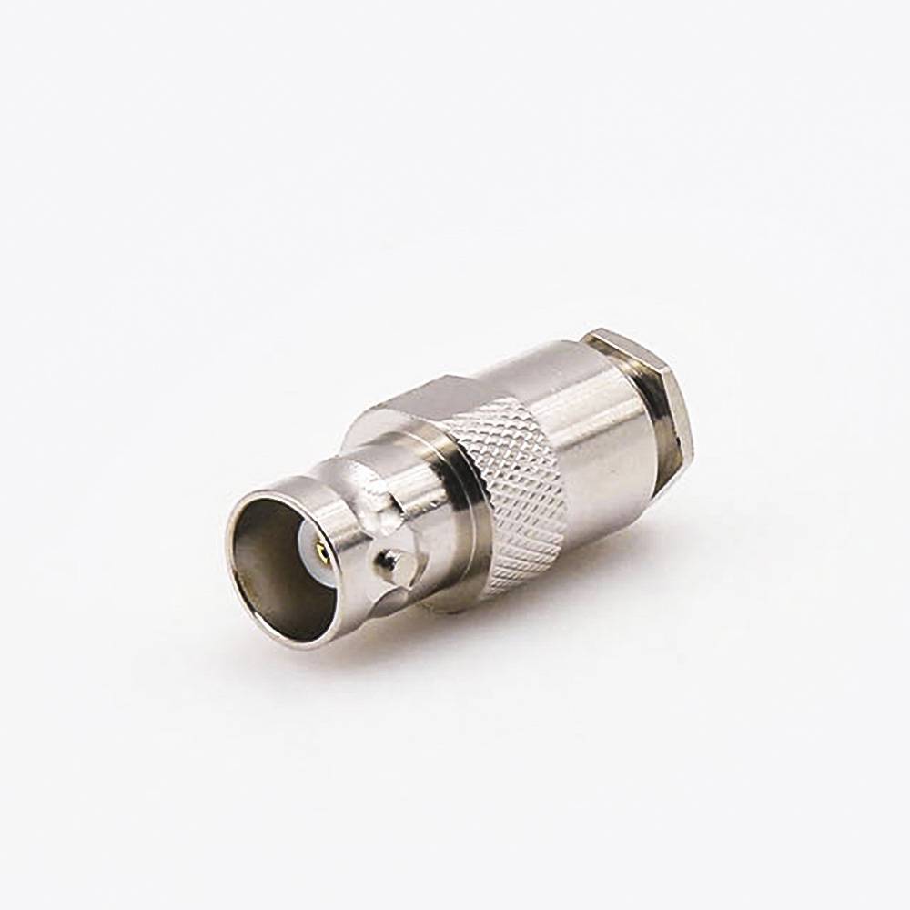 Elecbee BNC Screw Type Female Straight Connector Clamp for RG58/RG142 Cable