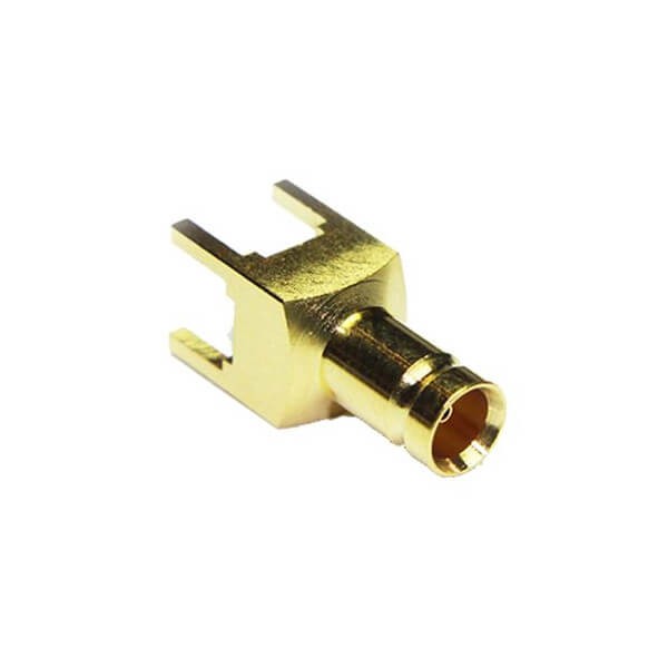 Elecbee 20pcs 1.0/2.3 Connector Female Straight 75Ω Solder Termination PCB Mount standard Quick Connector