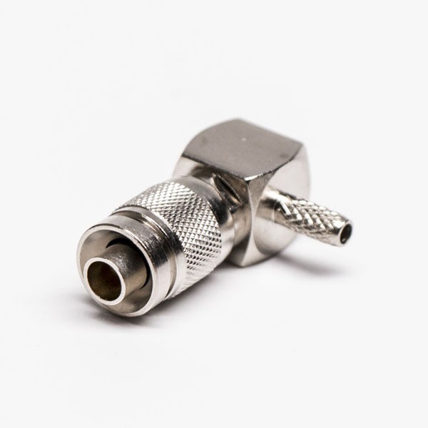 Elecbee 20pcs DIN 1.0/2.3 R/A Male Connector Crimp Type for Cable RG179