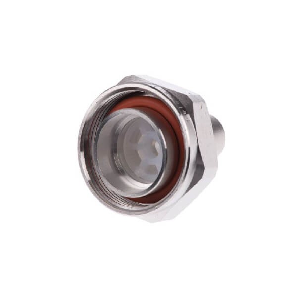 Elecbee 7/16 Connector 50Ω Cable Mount Plug Crimp Termination for RG213/U cable