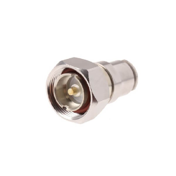 Elecbee 20pcs 7/16 Connector Cable Mount 50Ω Plug Clamp Termination for LMR600 cable