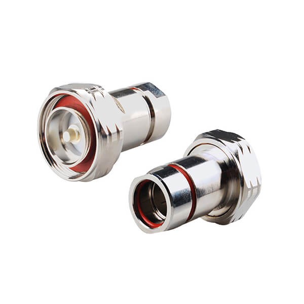 Elecbee 20pcs 7/16 DIN Male Clamp Solder Connector for 1/2&quot; Annular Cable