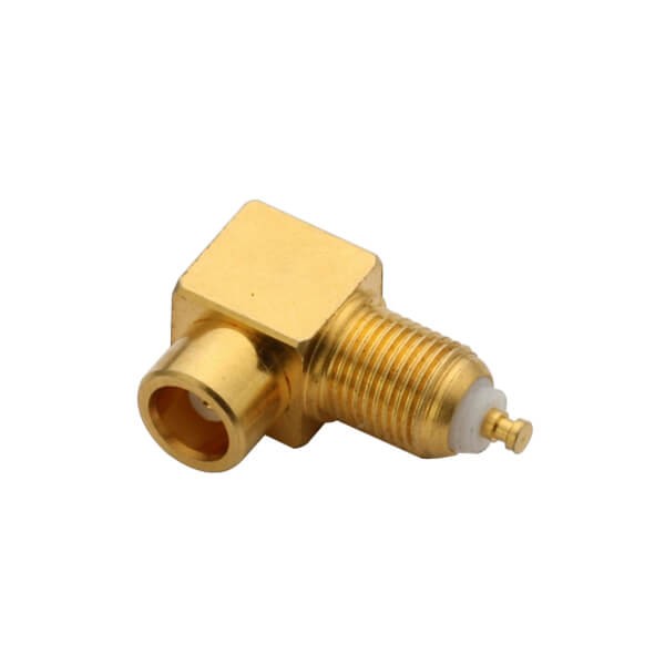 Elecbee 20pcs MCX Coax 90 Degree Bulkhead for Panel Mount