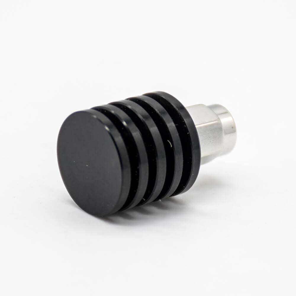 Elecbee SMA Male Load Lightning Arrester Black Straight Circular Connectors