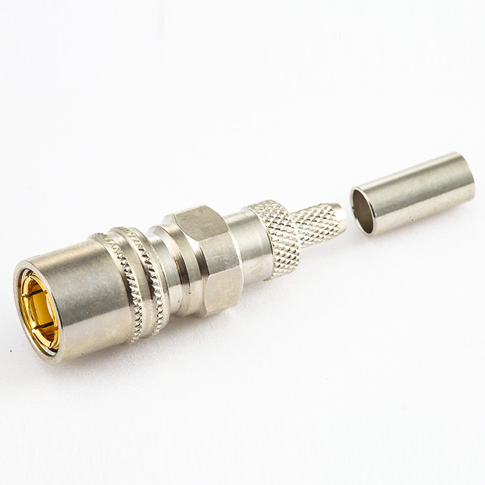 Elecbee Crimp SMZ (BT43) Connector Female Straight Cable SYV75-2-2 Cable