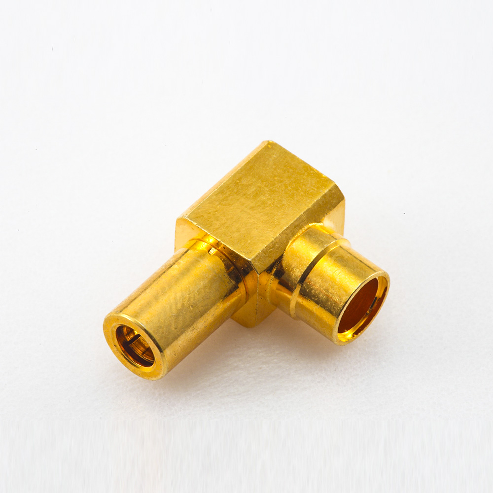 Elecbee Cable SSMB Connector Female Right Angle Solder for RG174/RG316