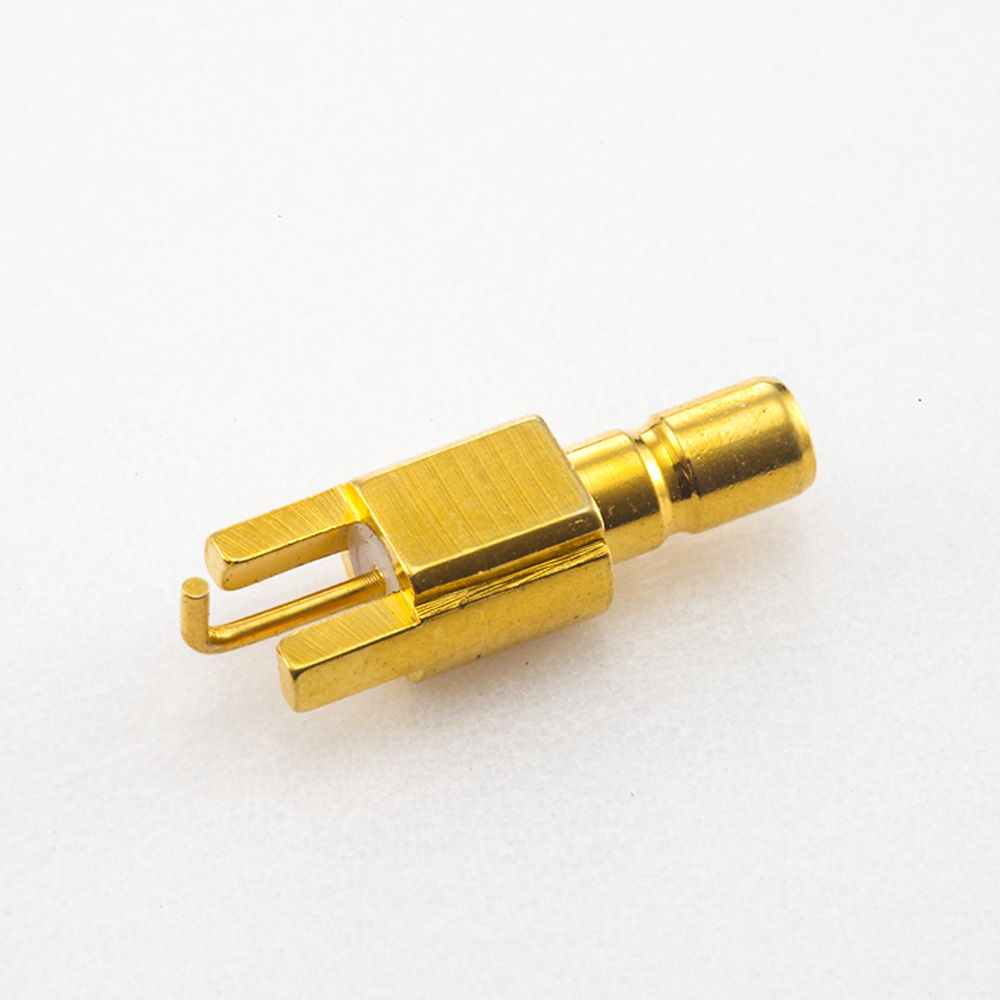 Elecbee Offset Type SSMB Connector Male Straight PCB Mount Solder Plug