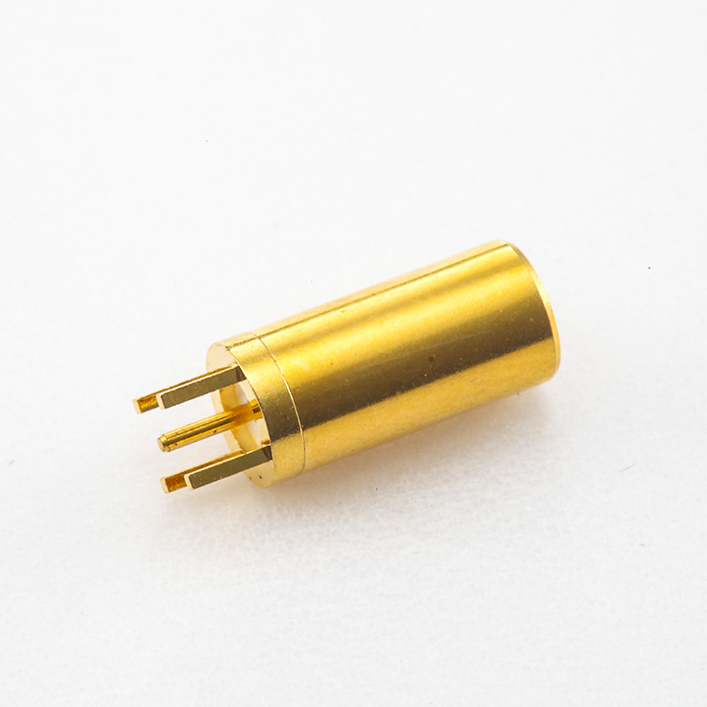 Elecbee Solder PCB Mount SSMB Connector Female Straight Through Hole